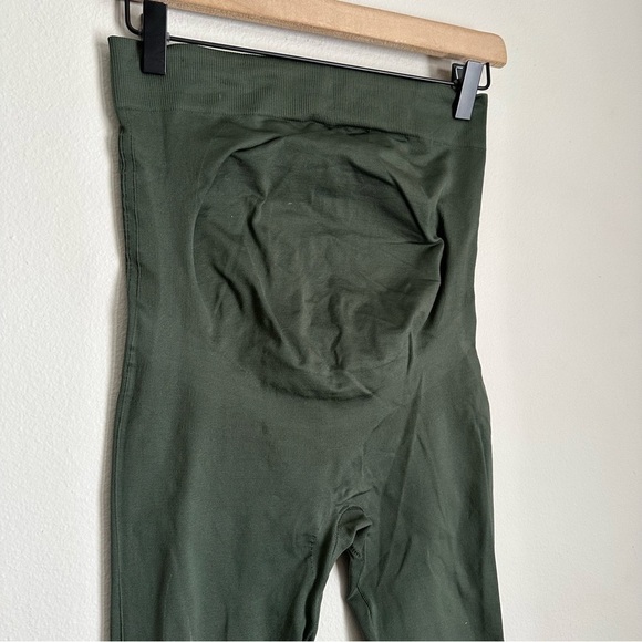BLANQI Green maternity support leggings sz small - Picture 3 of 11